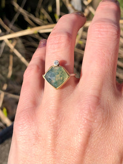 Terrarium And Diamond Ring