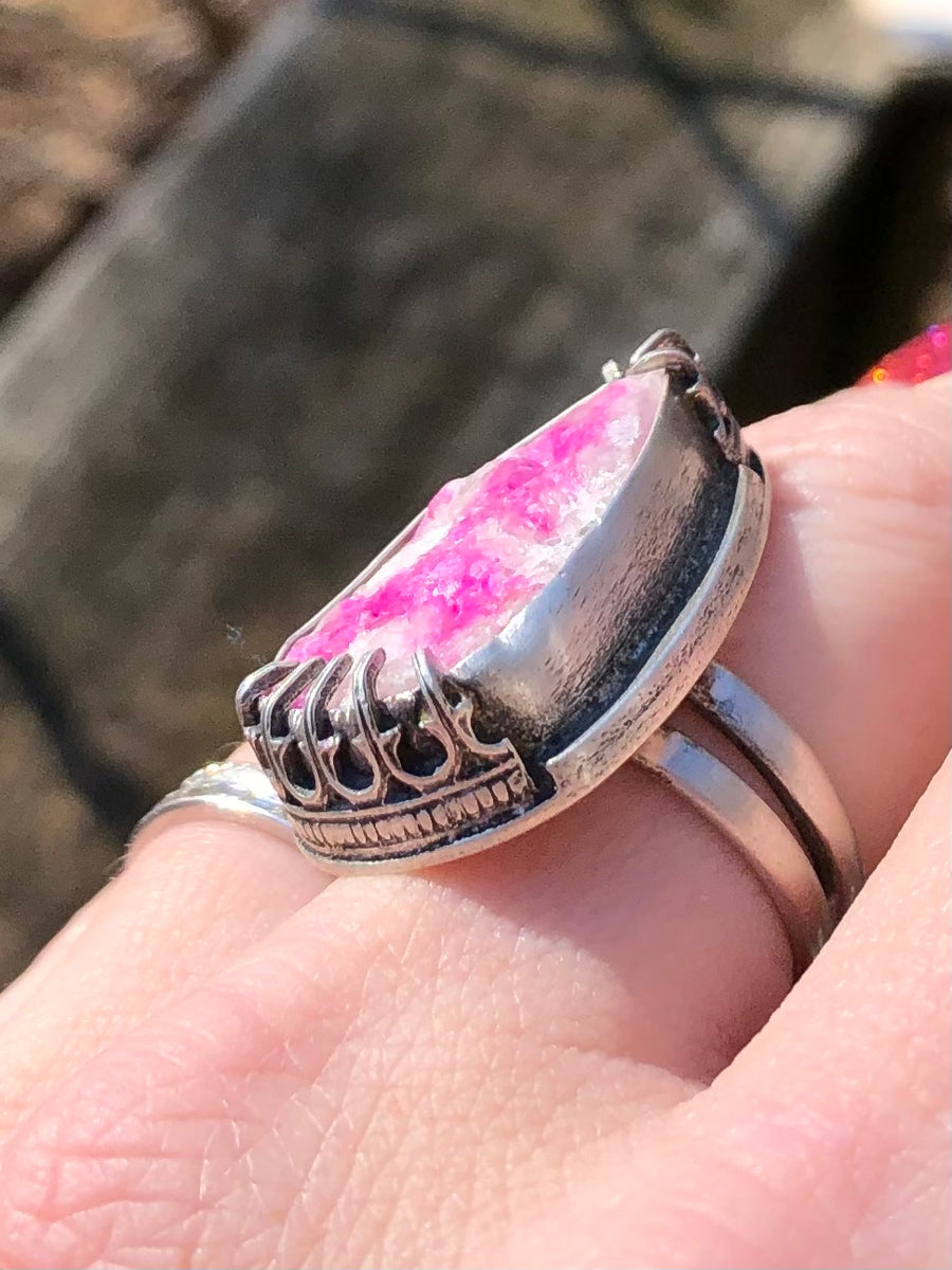 Pink Cobalto Calcite Statement Ring – Kate Sydney Jewelry