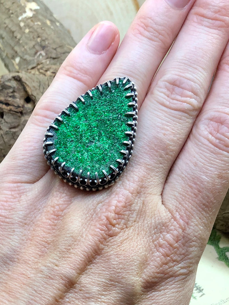 Sparks of Green Ring