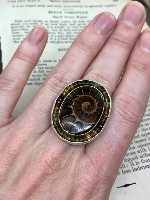 Ammonite Rise Ring