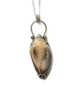 Shell Druzy Necklace - Small