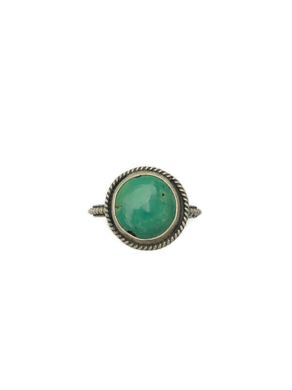 Tibetan Turquoise Round Ring