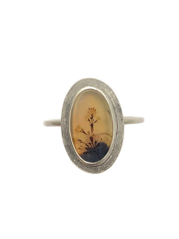 Oval Moonlight Forest Ring