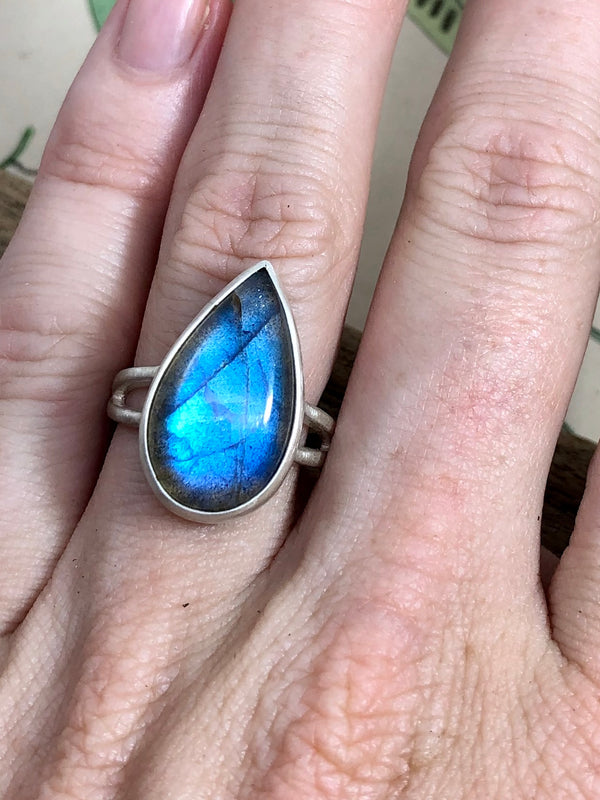 Labradorite Teardrop 1