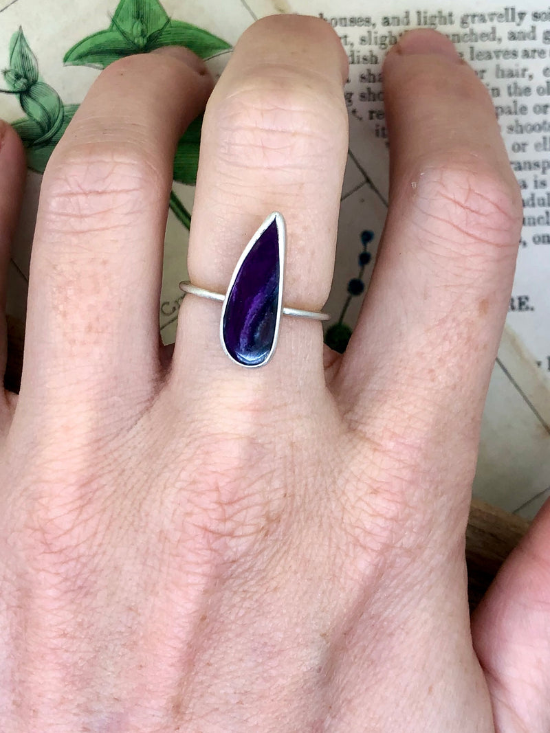 Purple Talon Ring