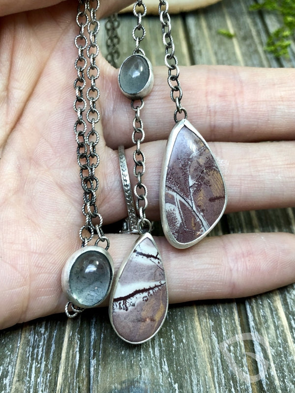 Plantingseed Potato Blight Lariat Necklace