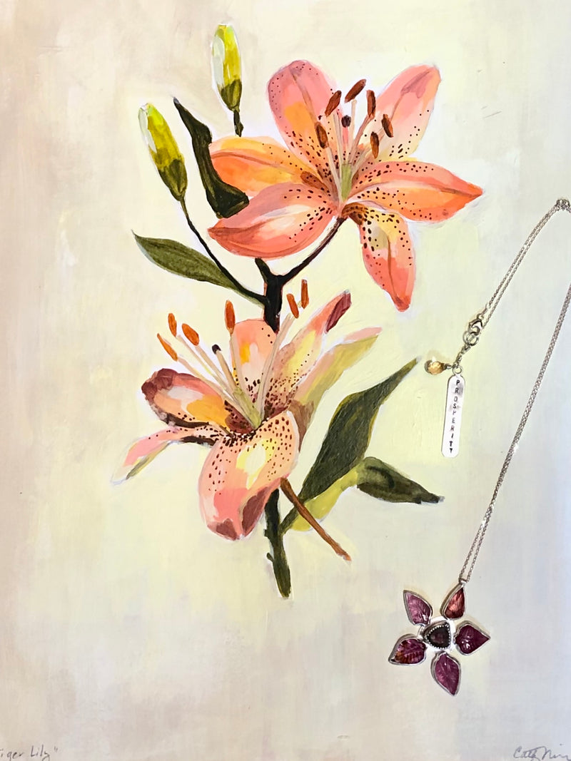 tiger lily necklace Tiger Lily – Kate Sydney Jewelry
